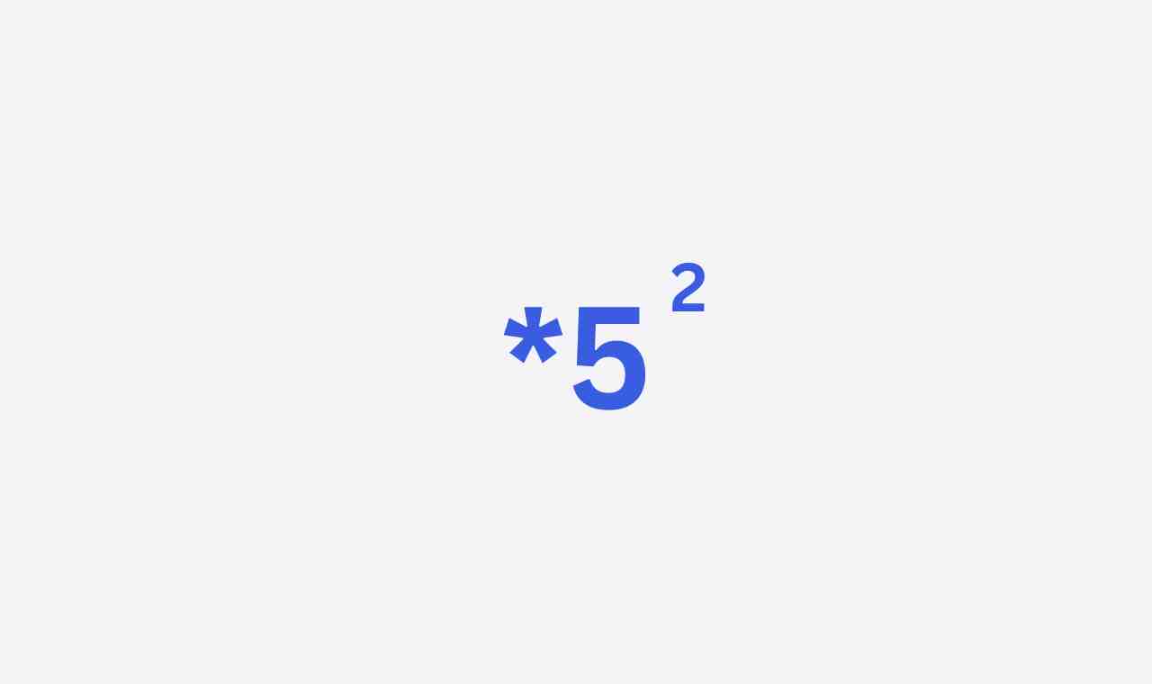 Shortcut to Calculate Square of a number ending with 5